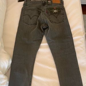 Levi’s 501 Skinny Jeans Charcoal